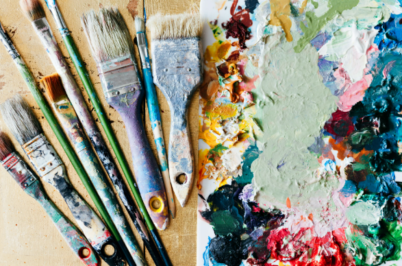 Kids painting class